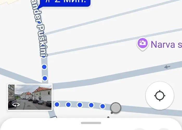 Lejlighed Narvacenter 2, рядом с границей Narva